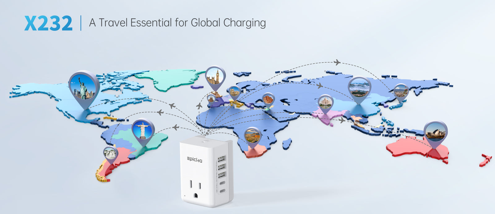 G321 Type G Travel Adapter