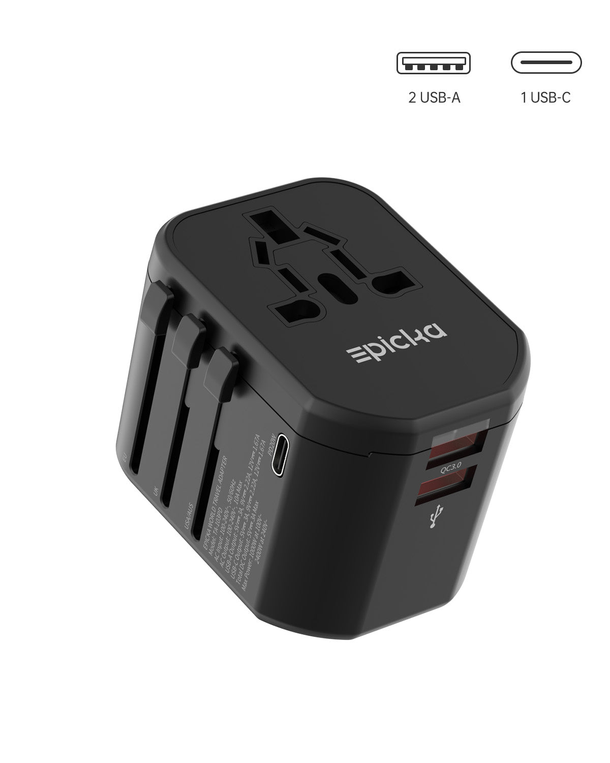 TA-103PD Universal Travel Adapter PD 20W