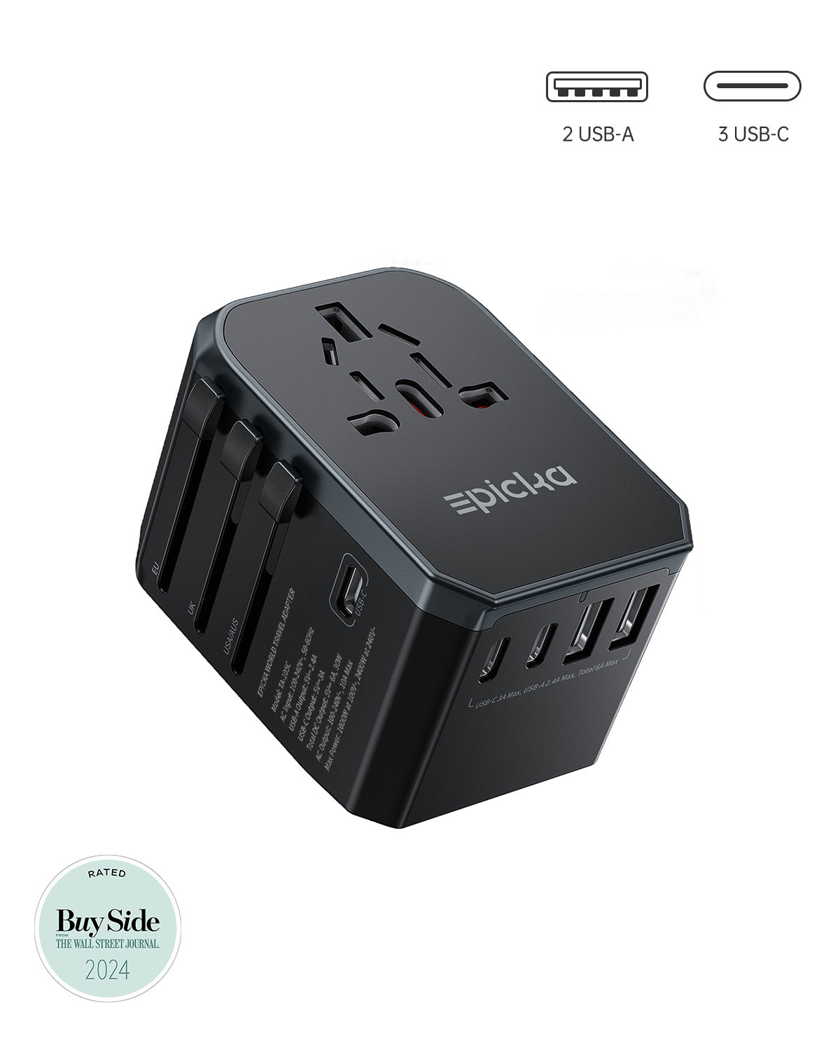 TA-105C Universal Travel Adapter (10A)