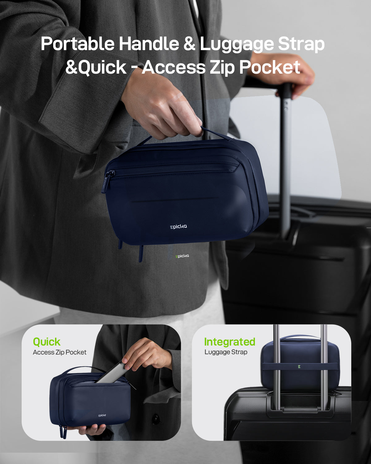 Electronics Organizer Travel Case