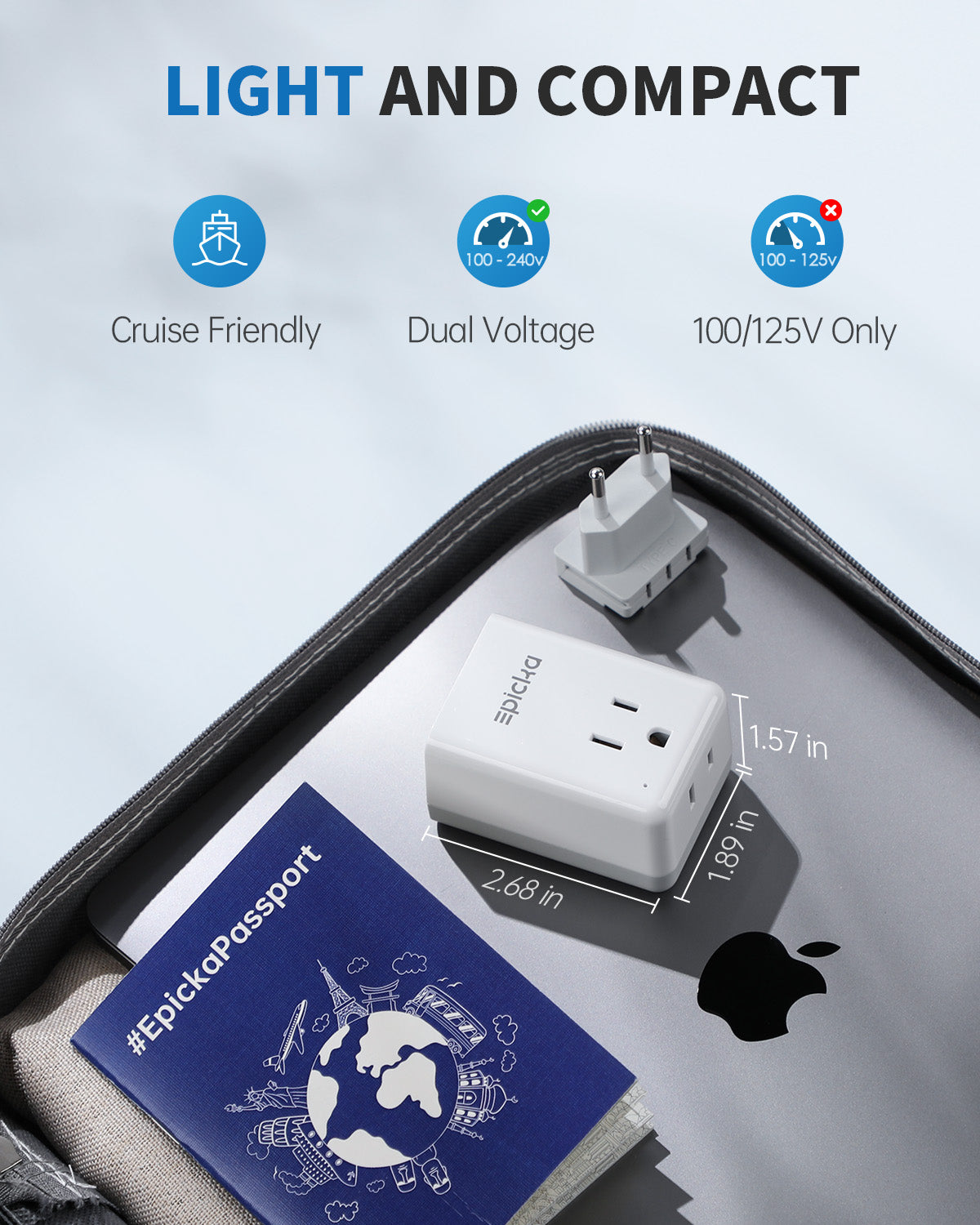 X232 Interchangeable Travel Adapter