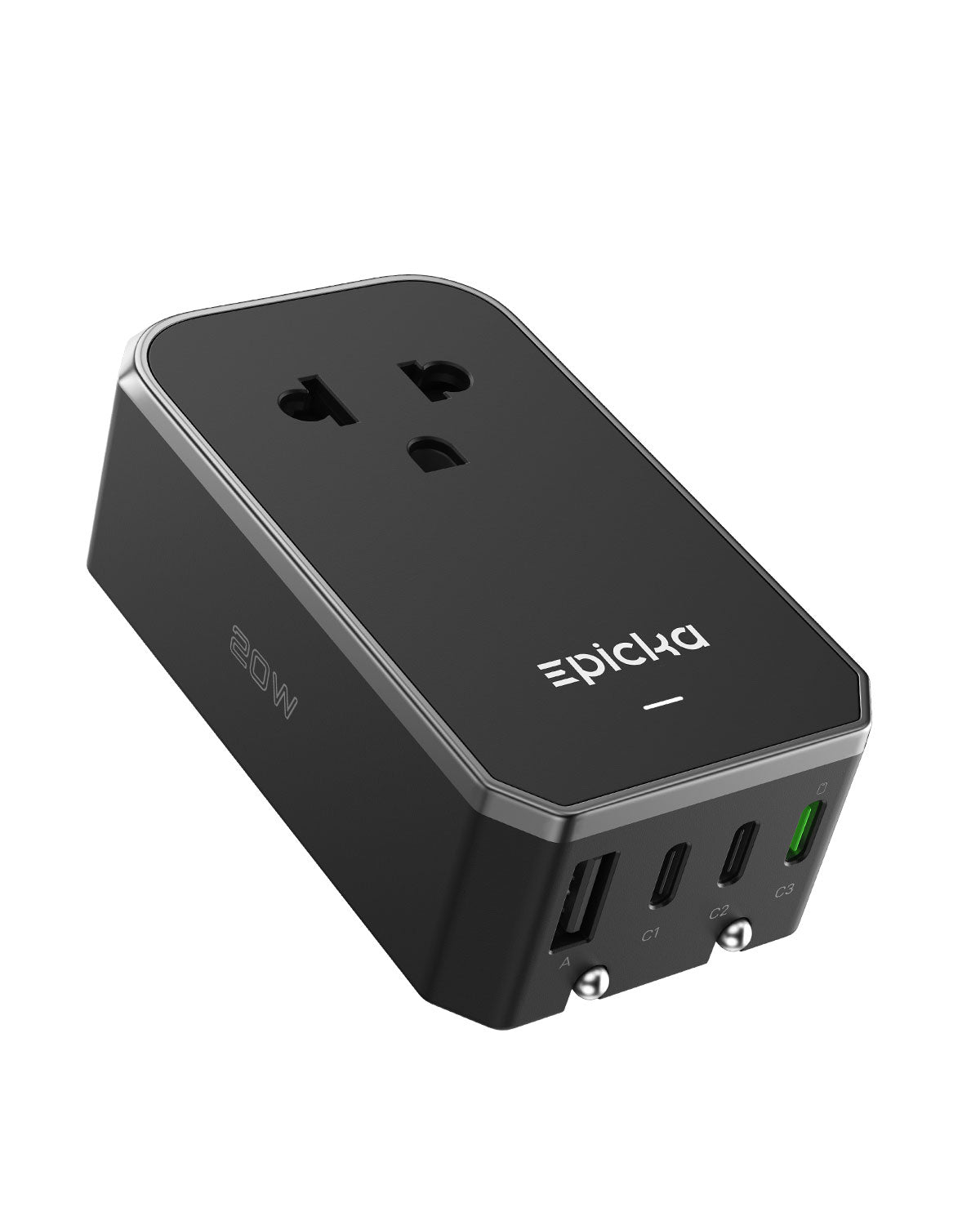 Epicka Air Series Travel Adapter (GaN, 5-Ports)