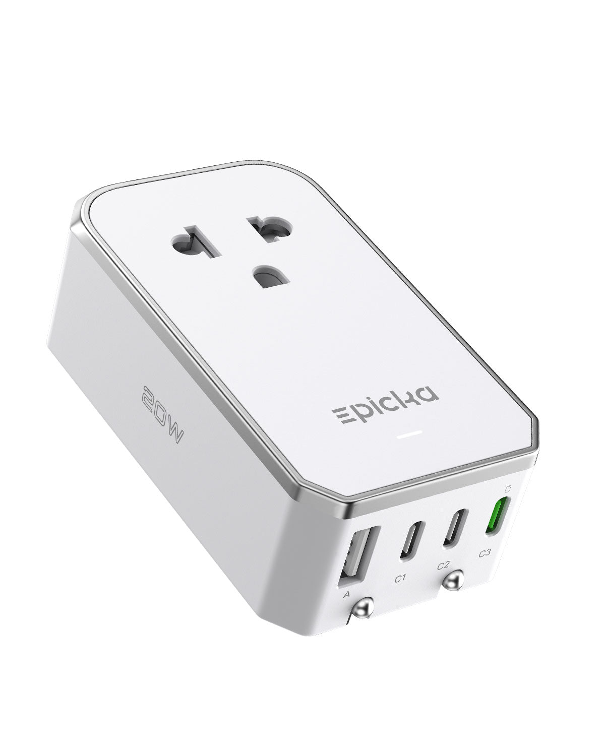 Epicka Air Series Travel Adapter (GaN, 5-Ports)