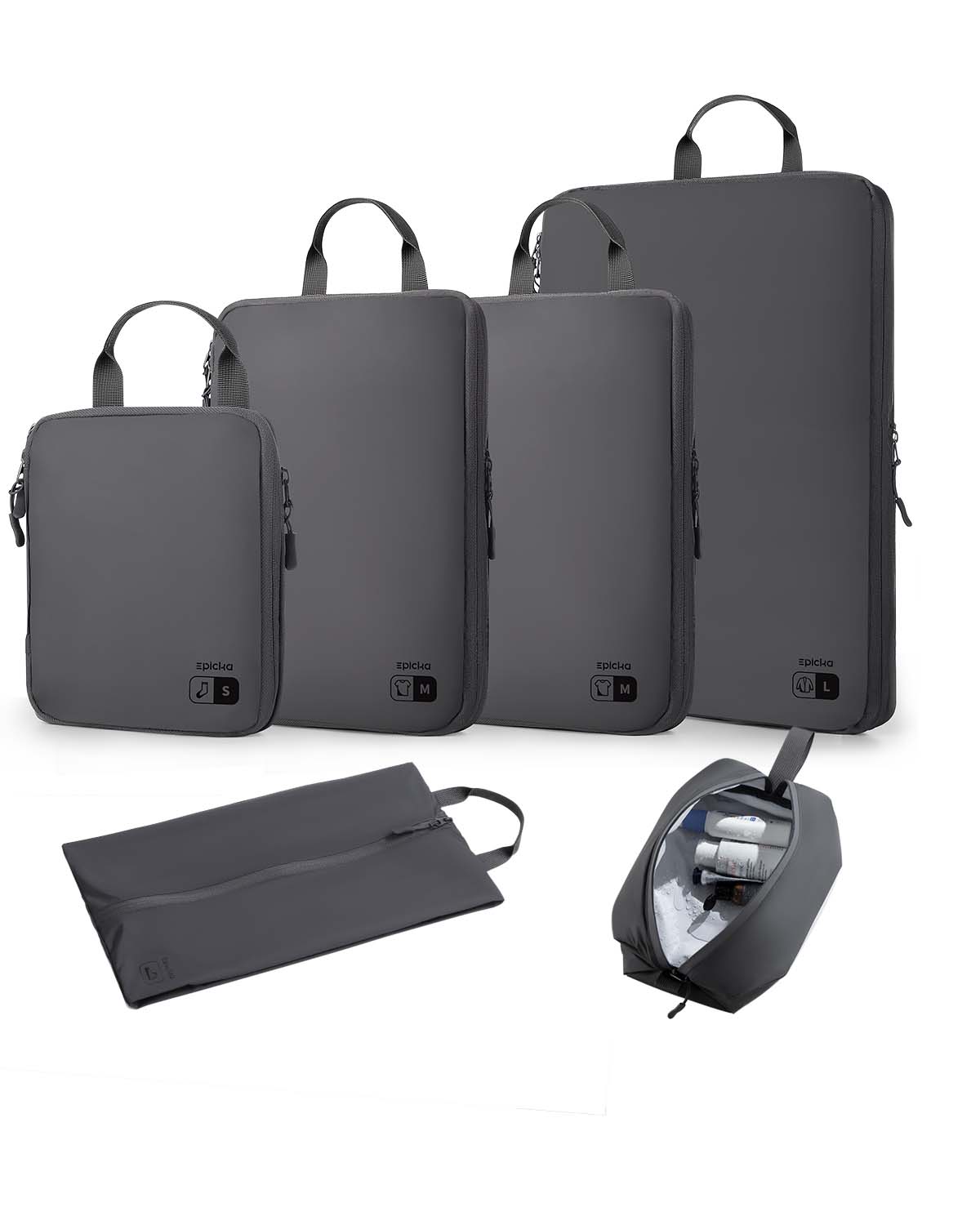 Nylon Compression Packing Cubes