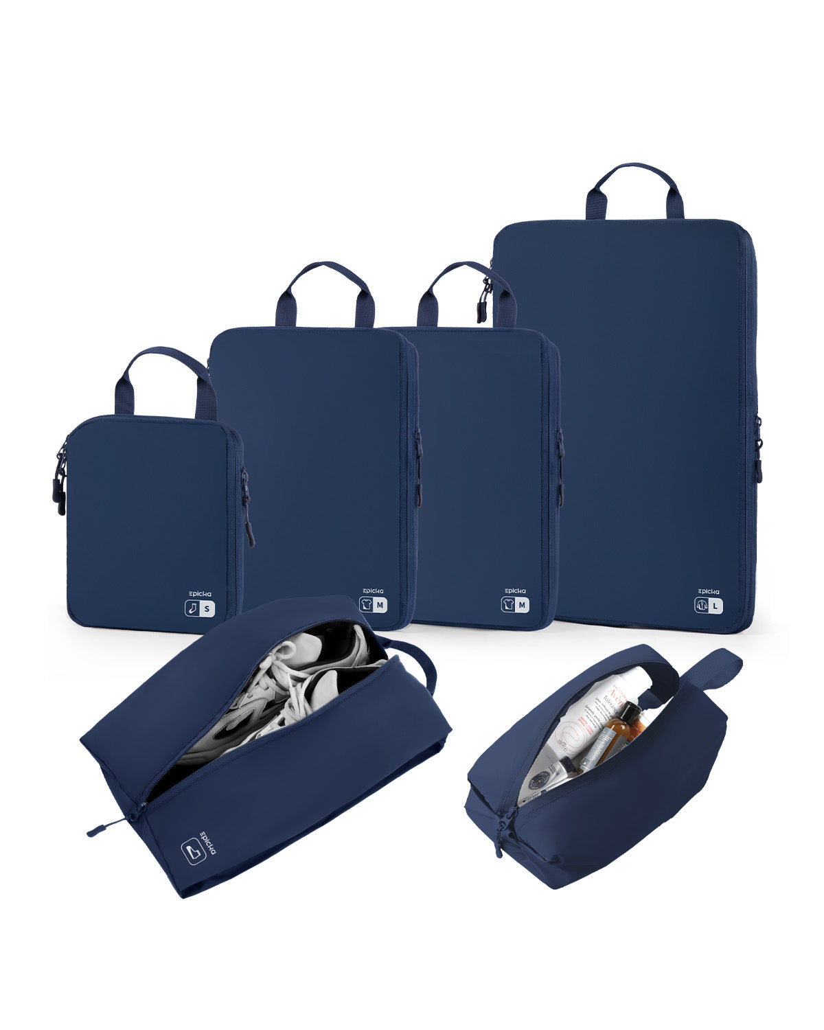 Nylon Compression Packing Cubes