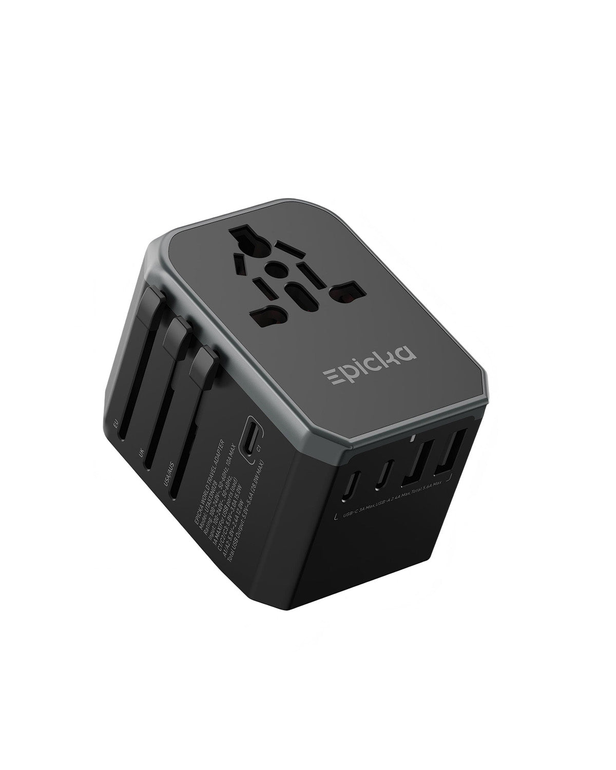 Epicka TA-105+ Universal Travel Adapter (6-Port)