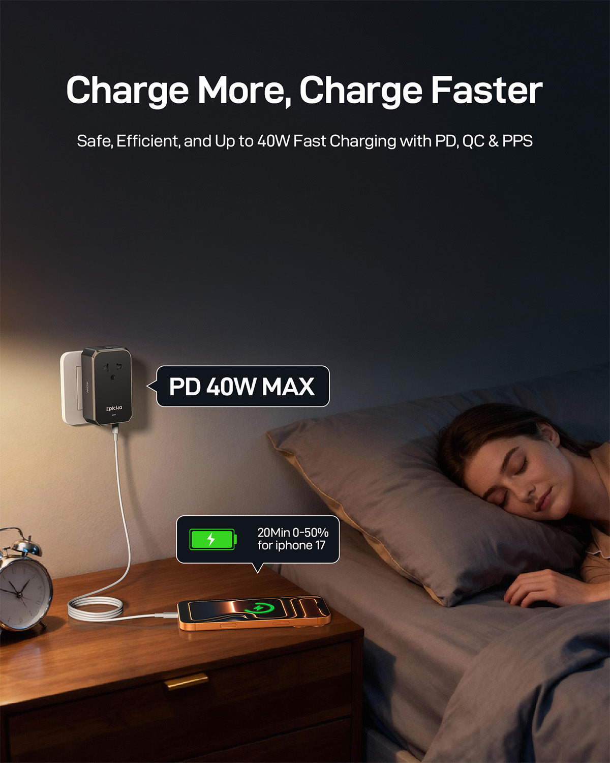 Air 40W Universal Travel Adapter