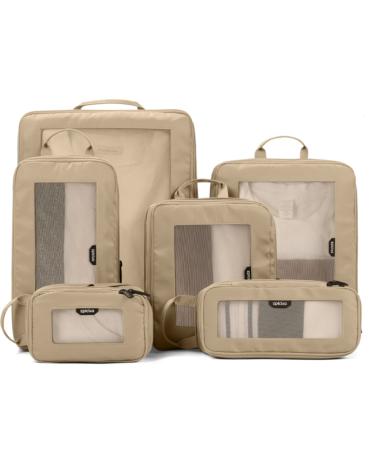 TripCozy Mesh Compression Packing Cubes