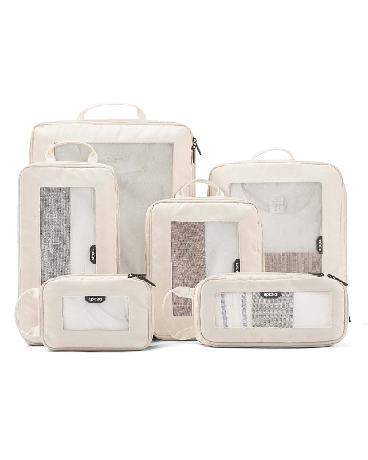 TripCozy Mesh Compression Packing Cubes