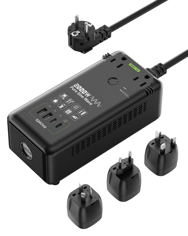 Epicka 2000W Pure Sine Wave Voltage Converter