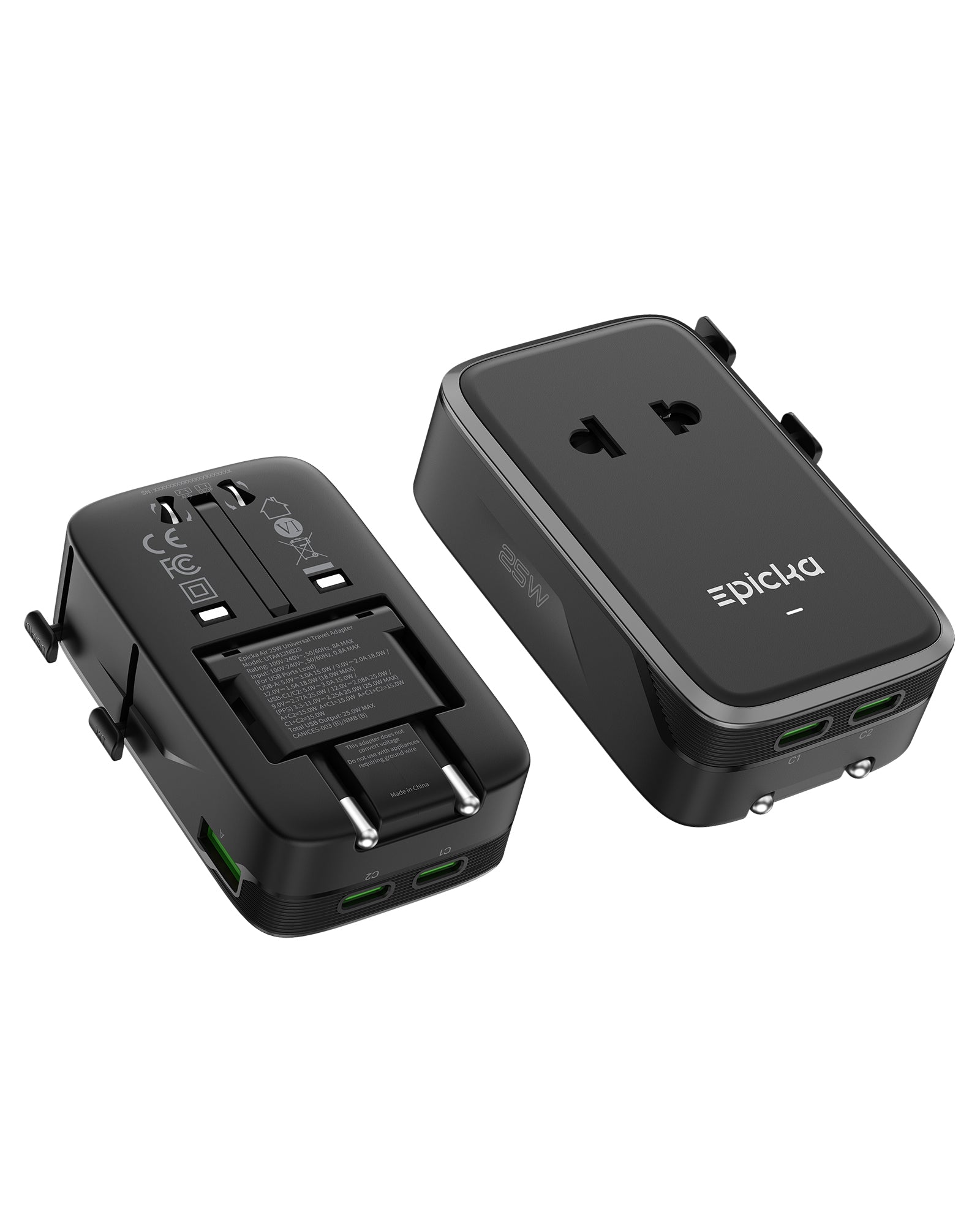 Epicka Travel Adapter
