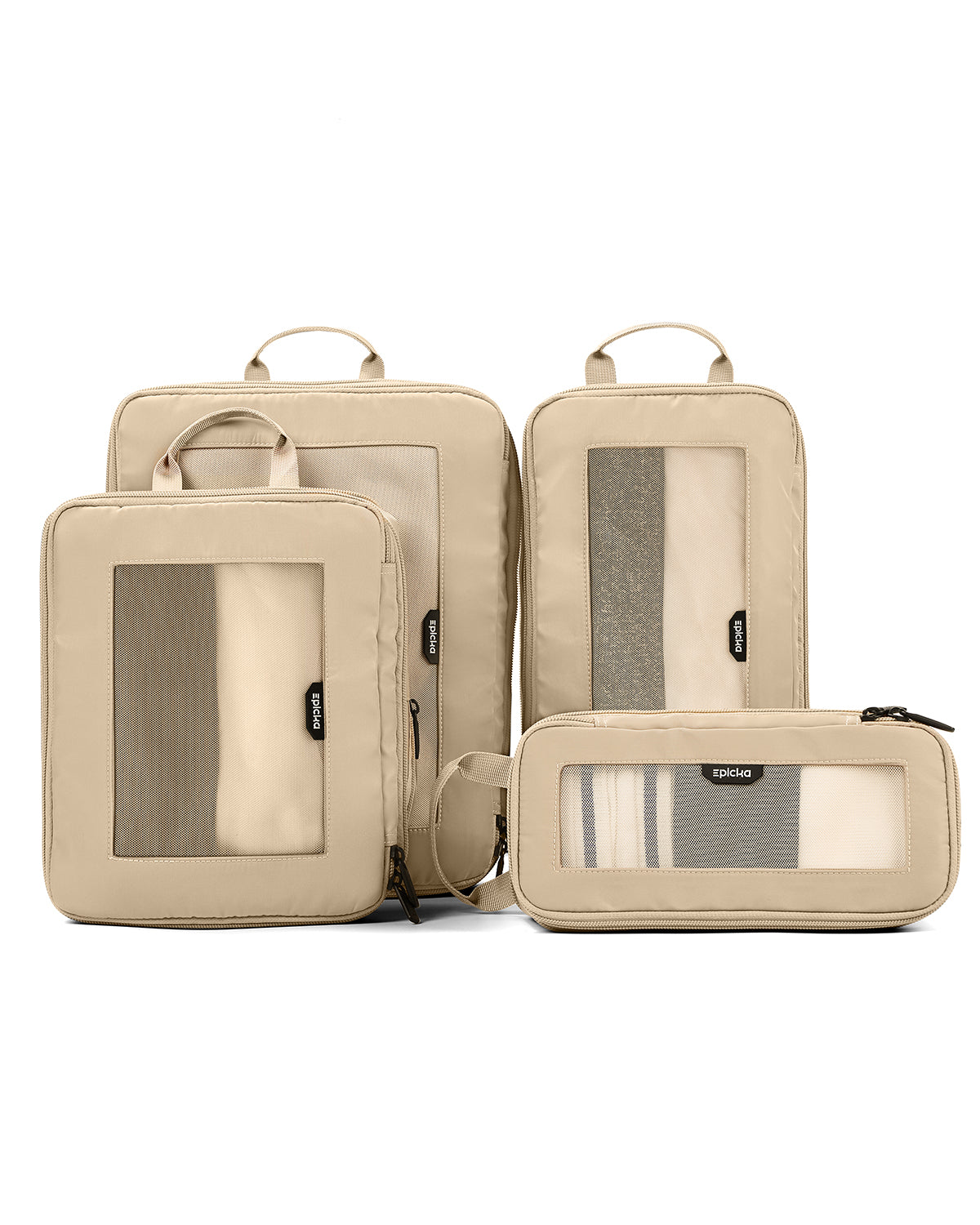 TripCozy Mesh Compression Packing Cubes