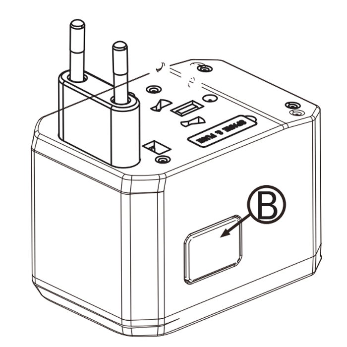 go travel adapter instructions