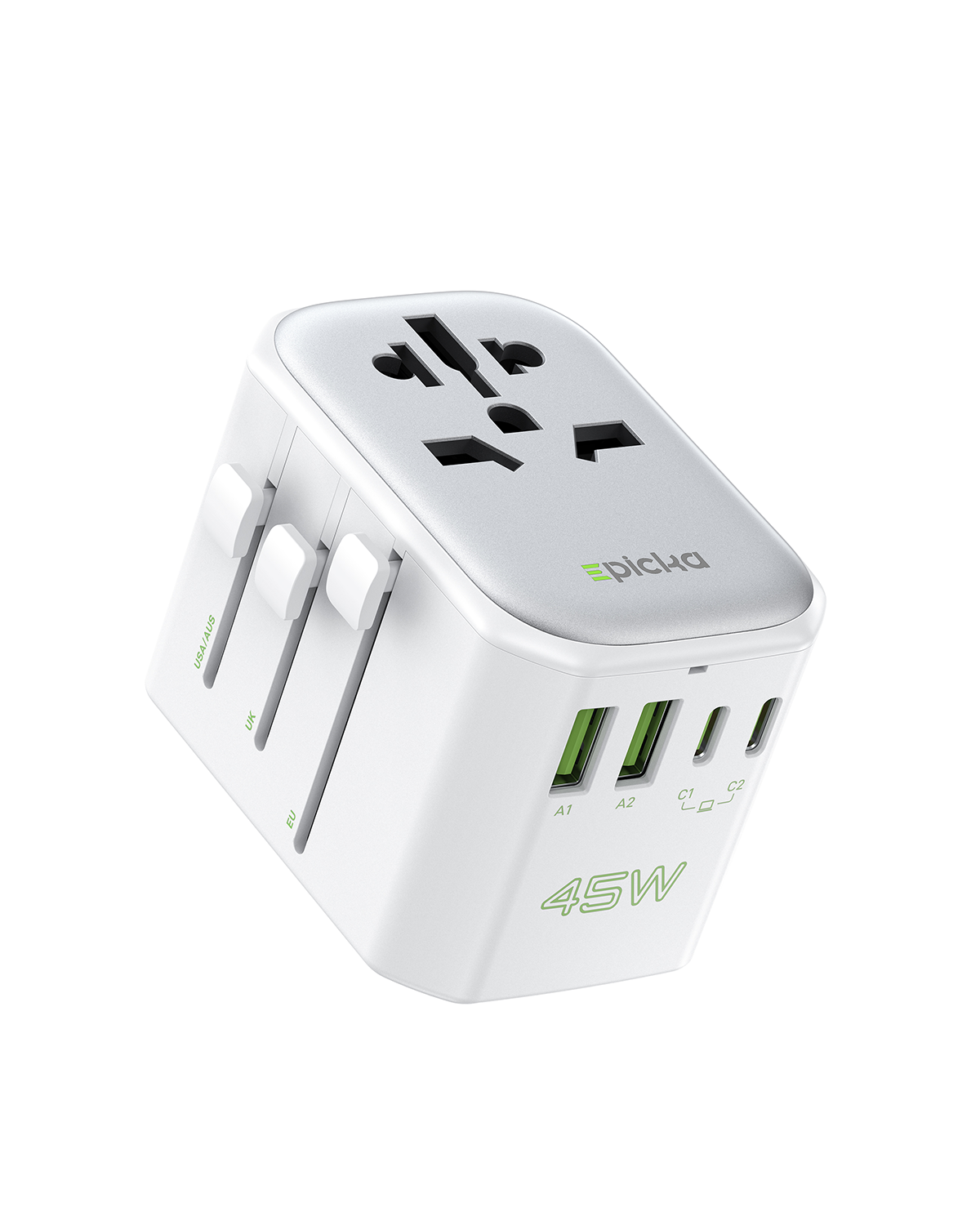 Pulse 45W Universal Travel Adapter