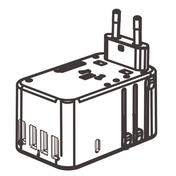 go travel adapter instructions