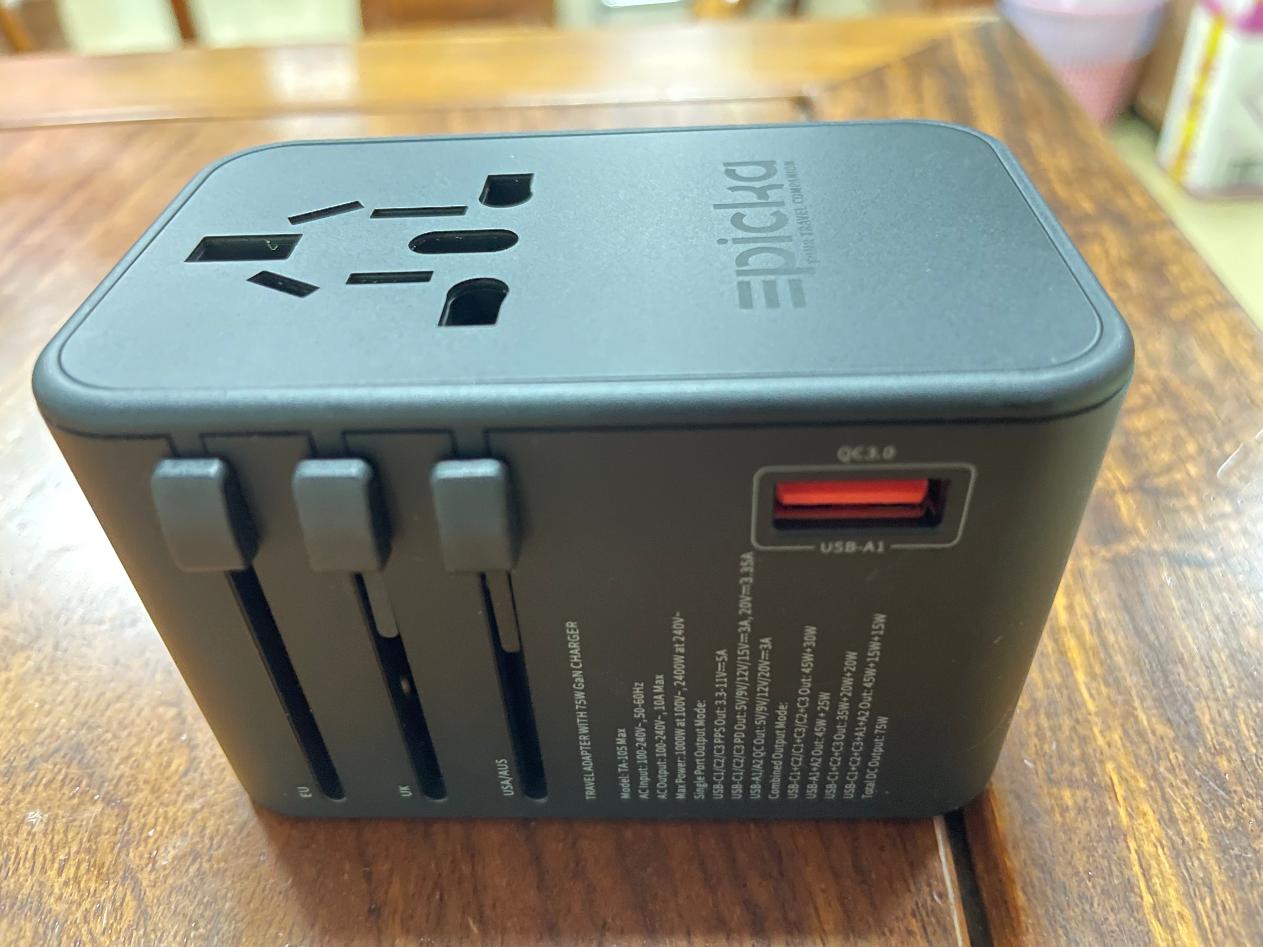 TA-105 Max Travel Adapter Your Travel Companion